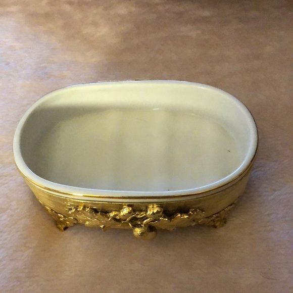 Bath Vintage Gold Colored Soap Dish Poshmark